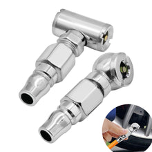 Load image into Gallery viewer, Car Tire Inflator Double-head Inflator Quick Inflat Nozzle Tire Pump Nozzle For Truck Motorcycles Dual Purpose Inflator Rod
