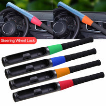 Load image into Gallery viewer, Car Steering Wheel Locks Anti-Theft And Defense Lock Baseball Bat Style Tools with Keys