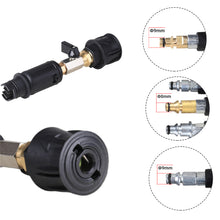Load image into Gallery viewer, Quick Plug Connect Angle Adjustable High Pressure Washer Nozzle Sprayer 3000PSI for with 8mm 9mm Krcher Connector Car Washing