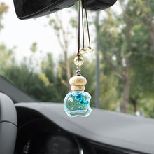Load image into Gallery viewer, 8ml Car Vehicle Perfume Hanging Bottles Aromatherapy Refillable Air Freshener Diffuser Oil Dry Flower Fragrance Bottle Auto Sapper Pendant