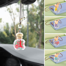 Load image into Gallery viewer, 8ml Car Vehicle Perfume Hanging Bottles Aromatherapy Refillable Air Freshener Diffuser Oil Dry Flower Fragrance Bottle Auto Sapper Pendant