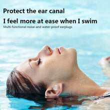 Load image into Gallery viewer, Silicone Mud Sleep Earplugs Sound Insulation Noise Reduction Anti Noise Swimming Waterproof Earplugs In-Ear Earplugs
