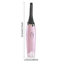 Load image into Gallery viewer, Electric Eyelash Curler Portable Electric USB Charging Heated Eyelash Curler Three-speed Temperature Control Eyelash Curler