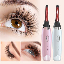 Load image into Gallery viewer, Electric Eyelash Curler Portable Electric USB Charging Heated Eyelash Curler Three-speed Temperature Control Eyelash Curler