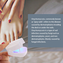 Load image into Gallery viewer, Portable Onychomycosis Auxiliary Tool UV Nail Phototherapy Lamp Cleaning Lamp Onychomycosis Fungus Lamp