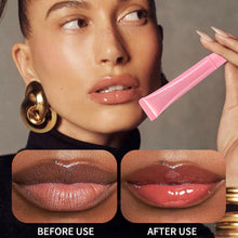 Load image into Gallery viewer, Shuiguang Dudu Lip Mirror Liquid Lip Honey Lip Glaze Rich Lip Oil Moisturizing and Non Staying Cup Glass Lip Oil