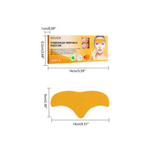 Load image into Gallery viewer, Anti Wrinkle Patch on Forehead Desalinates Smoothes Wrinkles on Forehead Tightens and Lifts Facial Skin Wrinkle Removing Patches