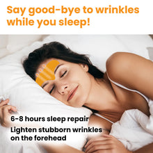 Load image into Gallery viewer, Anti Wrinkle Patch on Forehead Desalinates Smoothes Wrinkles on Forehead Tightens and Lifts Facial Skin Wrinkle Removing Patches