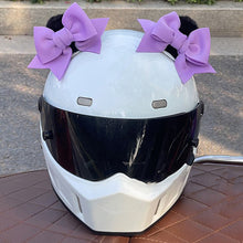 Load image into Gallery viewer, 2Pcs Motorcycle Helmet Decoration Butterfly Knot Ears For Riding Sking Helmet Sticker Accessories