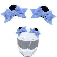 Load image into Gallery viewer, 2Pcs Motorcycle Helmet Decoration Butterfly Knot Ears For Riding Sking Helmet Sticker Accessories