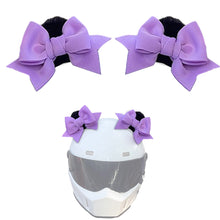 Load image into Gallery viewer, 2Pcs Motorcycle Helmet Decoration Butterfly Knot Ears For Riding Sking Helmet Sticker Accessories
