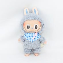 Load image into Gallery viewer, For 17cm Labubu Idol Dolls Cute Mini Macaron Enamel Pendant Doll's Bandanas Outfit Accessories Clothing Doll Ornaments Girl Gift