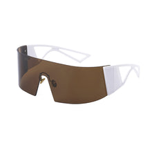 Load image into Gallery viewer, One-Piece Dazzling Sunglasses Great Encirclement Large Frame Outdoor Cycling Windproof Dust Prevention Sports Glasses