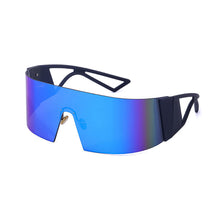 Load image into Gallery viewer, One-Piece Dazzling Sunglasses Great Encirclement Large Frame Outdoor Cycling Windproof Dust Prevention Sports Glasses