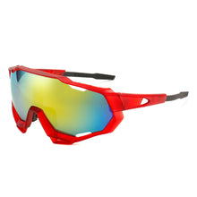 Load image into Gallery viewer, UV400 Dazzling HD Sunglasses Outdoors Riding Windproof Sand Prevention Large Frame Protective Glasses