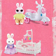 Load image into Gallery viewer, Little Rabbit Dresser Lovely Scene Play Toys Simulation Modelling Children Birthday Gift Indoor Parent-Child Interaction