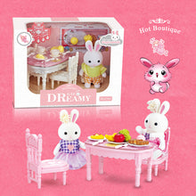 Load image into Gallery viewer, Little Rabbit Dresser Lovely Scene Play Toys Simulation Modelling Children Birthday Gift Indoor Parent-Child Interaction