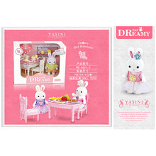 Load image into Gallery viewer, Little Rabbit Dresser Lovely Scene Play Toys Simulation Modelling Children Birthday Gift Indoor Parent-Child Interaction