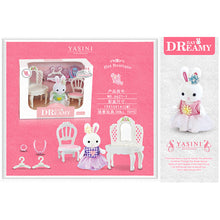Load image into Gallery viewer, Little Rabbit Dresser Lovely Scene Play Toys Simulation Modelling Children Birthday Gift Indoor Parent-Child Interaction
