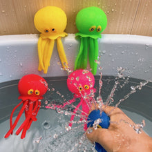 Load image into Gallery viewer, Baby Bath Toys Sponge Absorbent Octopus Squeezing Stress Relief Toys Sponge Water Absorbing Summer Swimming Pool Play Water Toy for Children