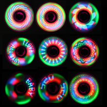 Load image into Gallery viewer, Crystal Luminous LED light Fidget Spinner Hand Top Spinners Glow in Dark EDC Stress Relief Toys Kids Adult Anti Stress Fidget Toys