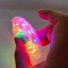 Load image into Gallery viewer, Crystal Luminous LED light Fidget Spinner Hand Top Spinners Glow in Dark EDC Stress Relief Toys Kids Adult Anti Stress Fidget Toys