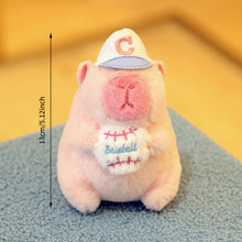 Load image into Gallery viewer, 14cm Cute Capybara Plush Keyring Pendant Soft Stuffed Plush Keychain Toy Backpack Pendant Birthday Gifts For Children