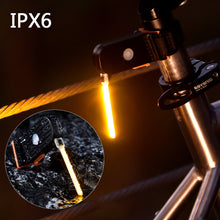 Load image into Gallery viewer, LED Bike Rear Light Waterproof Rechargeable 300mah Bicycle Tail Light Photon Drop Warning Lamp Mountain Bike Riding Cycling Light