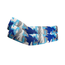 Load image into Gallery viewer, Arm Sleeves Ice Silk Covering Fingers Outdoor Cycling Running Fishing Climbing Driving Arm Cover Sunscreen Sleeves Breathable Arm Sleeves