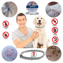 Load image into Gallery viewer, Retractable Pet Dog Antiparasitic Collar Dog Anti Flea Tick Collar For Small Large Dog Cat Lice Collars Deworming Collars Supplies