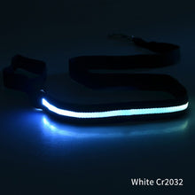 Load image into Gallery viewer, LED Dog Leash Luminous Rope Lead Leash For Dog Safety Flashing Glowing Dog Collar Harness Electronic Pet Accessories