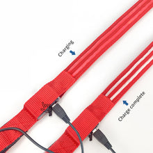 Load image into Gallery viewer, LED Dog Leash Luminous Rope Lead Leash For Dog Safety Flashing Glowing Dog Collar Harness Electronic Pet Accessories