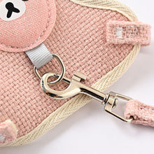 Load image into Gallery viewer, Small Pet Harness Leash Set Adjustable Puppy Cat Rabbit Guinea Pig Vest Leash Outdoor Dog Cat Collar Pet Supplies
