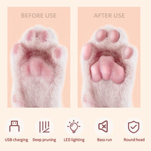 Load image into Gallery viewer, Pet Electric Push Clippers with Led Lights Foot Hair Trimmer Professional Care Supplies Dog Cat Claw Pedicure Artifact Rechargeable Shaver