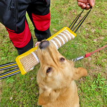 Load image into Gallery viewer, Pet Jute Chew Sticks Dog Bite Stick Pillow Puppy Toy with Rope Handles Dog Training Interactive Play Chewing Toys
