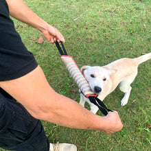 Load image into Gallery viewer, Pet Jute Chew Sticks Dog Bite Stick Pillow Puppy Toy with Rope Handles Dog Training Interactive Play Chewing Toys