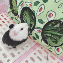 Load image into Gallery viewer, Hay Bag Hanging Pouch Feeder Holder Feeding Dispenser Container for Rabbit Guinea Pig Small Animals Pet Bunny Cage Accessories