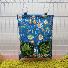 Load image into Gallery viewer, Hay Bag Hanging Pouch Feeder Holder Feeding Dispenser Container for Rabbit Guinea Pig Small Animals Pet Bunny Cage Accessories