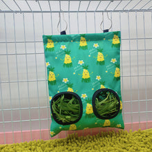 Load image into Gallery viewer, Hay Bag Hanging Pouch Feeder Holder Feeding Dispenser Container for Rabbit Guinea Pig Small Animals Pet Bunny Cage Accessories