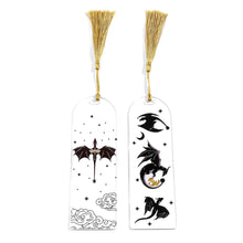 Load image into Gallery viewer, Anime Black Dragon Bookmarks Collection Gift for Book Lovers Acrylic Book Mark for Men Women Teacher Friend Kid Marker Reading