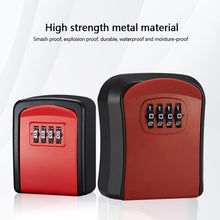 Load image into Gallery viewer, Password Lock Box Anti-theft Home Cat Eye Storage Management Decoration Password Secure Durable Wall Mounted Password Key Box