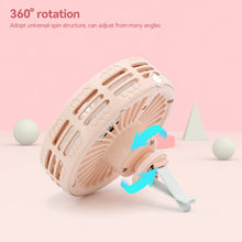 Load image into Gallery viewer, USB Car Fan Air Outlet LED Lighting Accessories Three-speed Fan Car Central Control Electrical Appliances