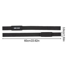 Load image into Gallery viewer, 1 Pair 3.8*60CM Strength Training Professional Hard Pull Grip Strap Fitness Weight Lifting Pressure Non-Slip Power Strap Winding Wrist Strap