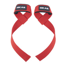 Load image into Gallery viewer, 1 Pair 3.8*60CM Strength Training Professional Hard Pull Grip Strap Fitness Weight Lifting Pressure Non-Slip Power Strap Winding Wrist Strap