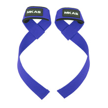 Load image into Gallery viewer, 1 Pair 3.8*60CM Strength Training Professional Hard Pull Grip Strap Fitness Weight Lifting Pressure Non-Slip Power Strap Winding Wrist Strap