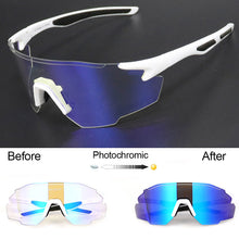 Load image into Gallery viewer, Outdoor Sports Cycling Photochromic Glasses Day And Night Dual Use HD Goggles UV400 Polarized Sunglasses