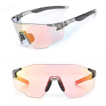 Load image into Gallery viewer, Outdoor Sports Cycling Photochromic Glasses Day And Night Dual Use HD Goggles UV400 Polarized Sunglasses
