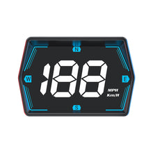 Load image into Gallery viewer, Car HUD Head Display Digital Speedometer GPS Speed Meter KMH MPH Dispaly USB for Truck Motorcycle Auto Part Accessories