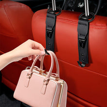 Load image into Gallery viewer, Car Storage Clips Back Seat PU Leather Hooks Holder Auto Fastener Hangers Car Interior Accessories
