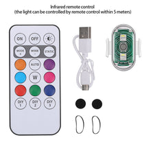 Load image into Gallery viewer, Motorcycle Strobe Light Flash Wireless Remote Control LED Anti-collision Warning Lamp Waterproof For Car Bike Bicycle